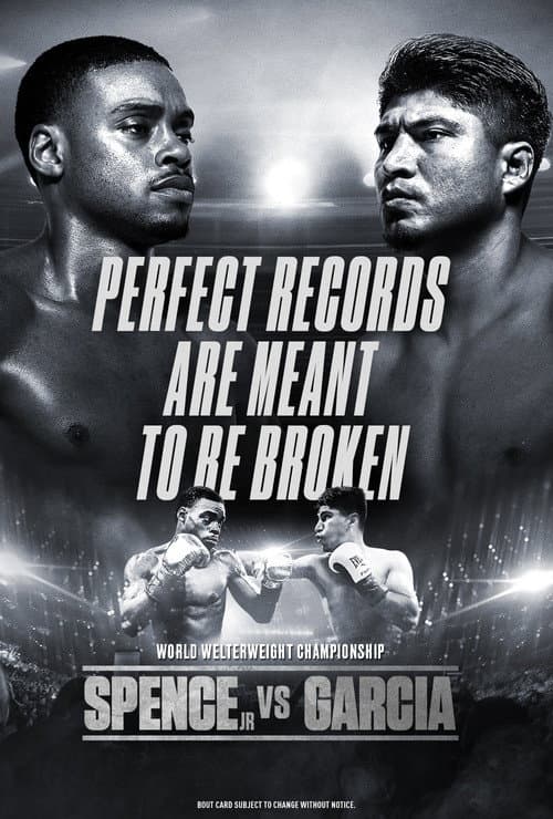 Постер: Errol Spence Jr. vs. Mikey Garcia