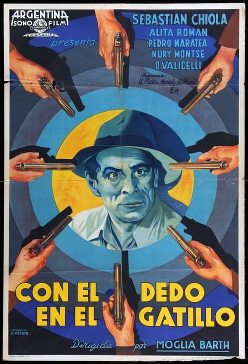 Постер: Con el dedo en el gatillo