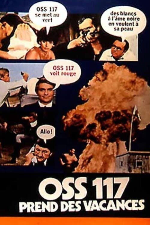 Постер: OSS 117 prend des vacances