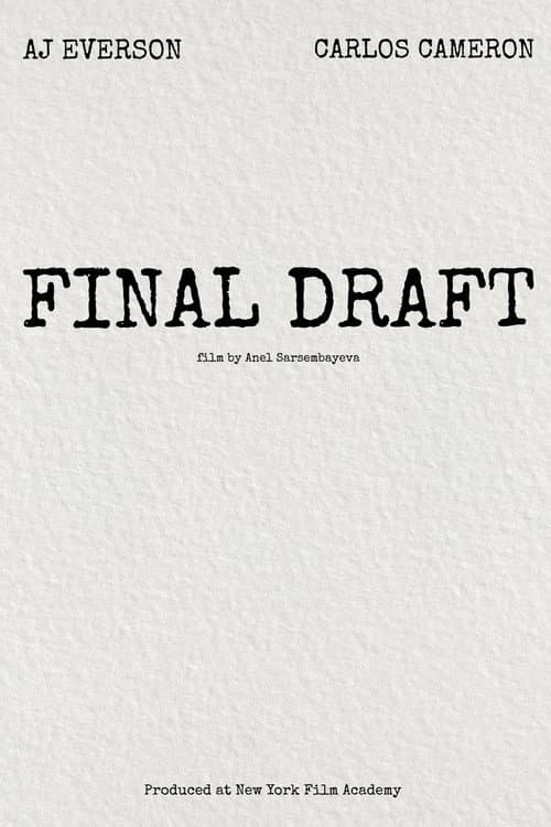 Постер: Final Draft