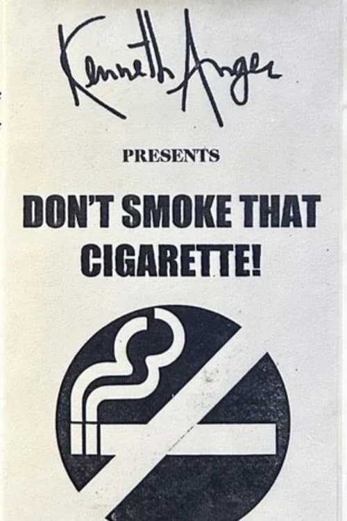 Постер: Don't Smoke That Cigarette