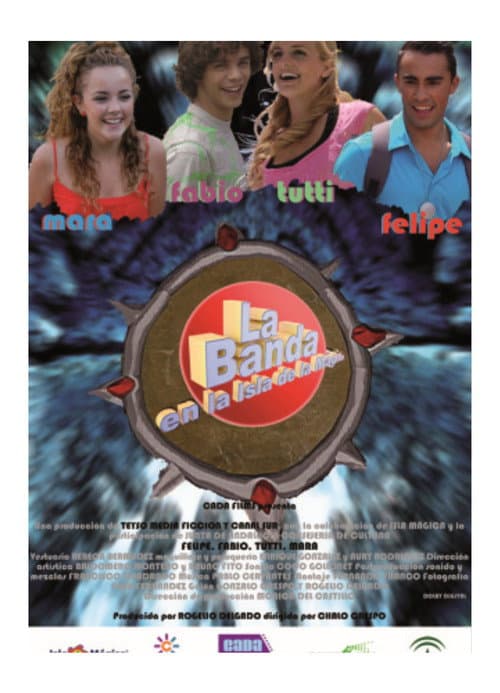 Постер: La banda en la isla de la magia