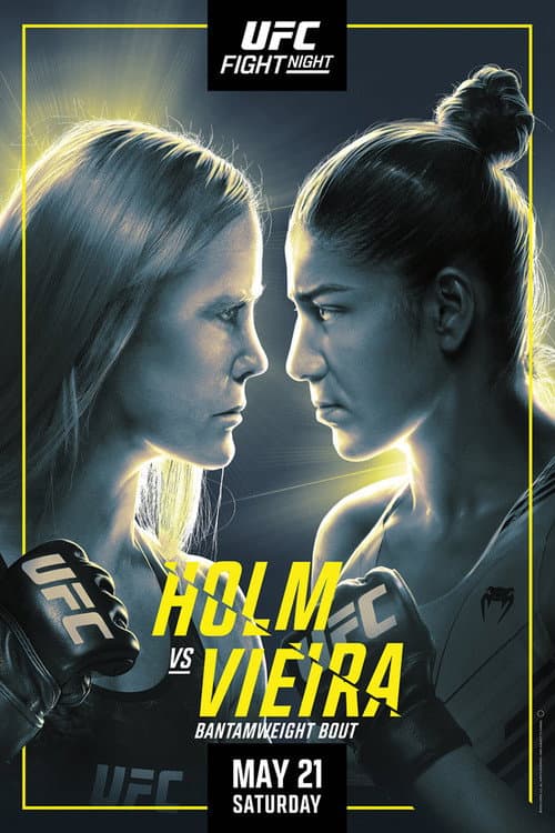 Постер: UFC Fight Night 206: Holm vs. Vieira