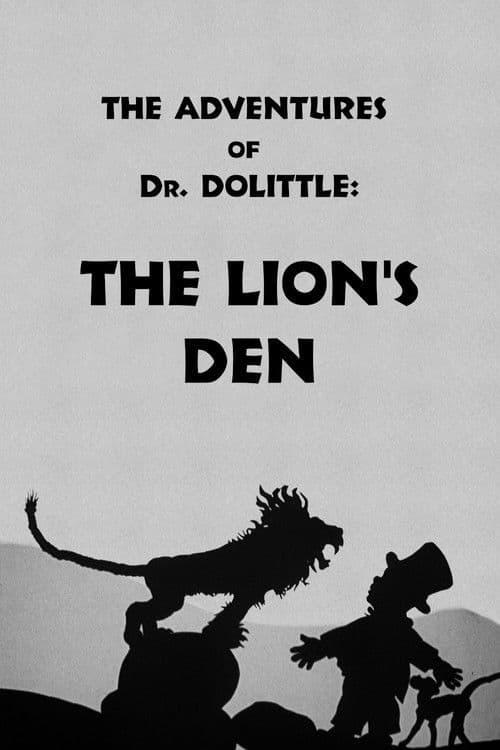 Постер: Doktor Dolittle und seine Tiere: Teil 3 – Die Affenkrankheit - In der Höhle des Löwen