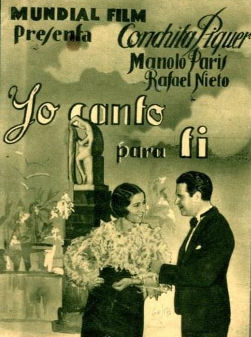 Постер: Yo canto para ti