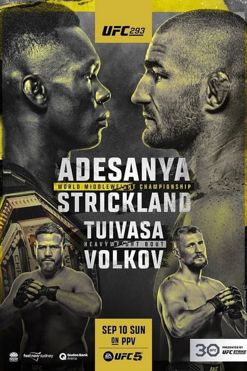 Постер: UFC 293 Countdown