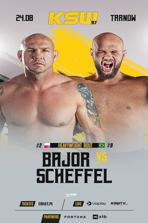 Постер: KSW 97: Bajor vs. Scheffel