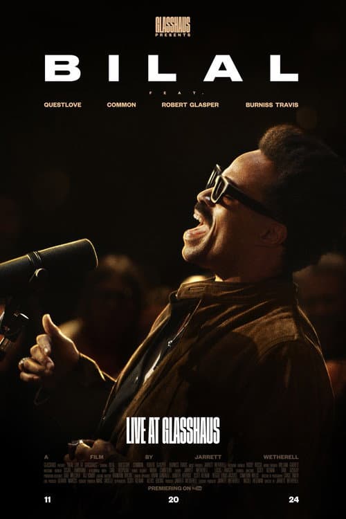 Постер: Bilal: Live at Glasshaus