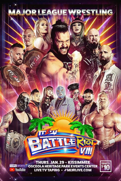 Постер: MLW Battle Riot VIII