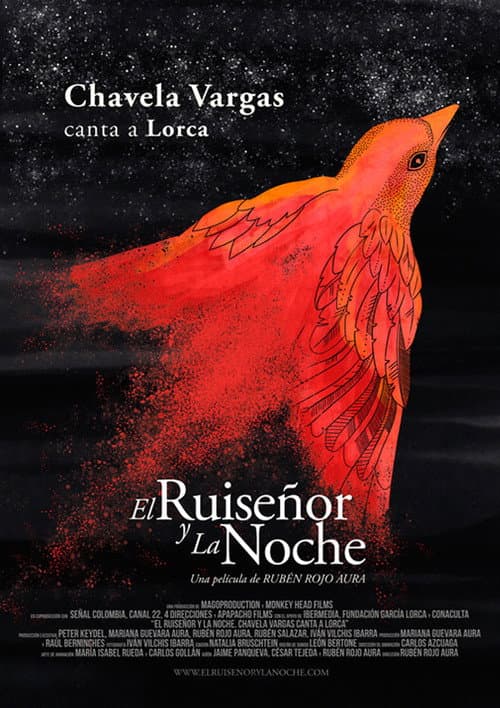 Постер: El Ruiseñor y La Noche: Chavela Vargas canta a Lorca