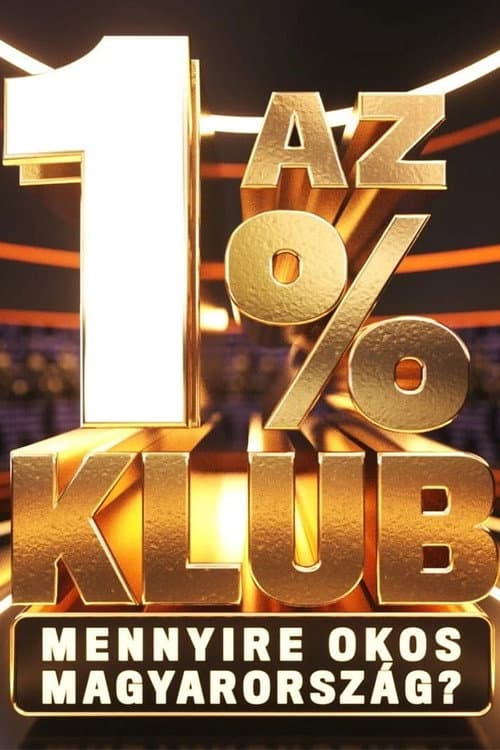 Постер: Az 1% klub - Mennyire okos Magyarország