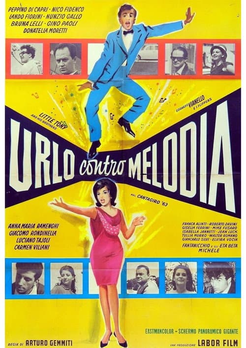 Постер: Urlo contro melodia nel Cantagiro 1963