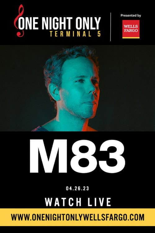 Постер: M83 - Live at Terminal 5 NYC