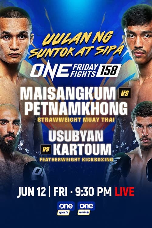 Постер: ONE Friday Fights 158: Maisangkum vs. Petnamkhong