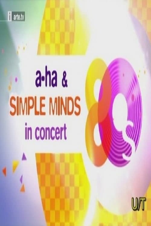 Постер: Simple Minds & A-ha – In concert, Schloss Engers in Neuwied