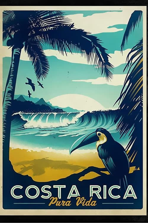Постер: Costa Rica, Paradis De La Vie Pure