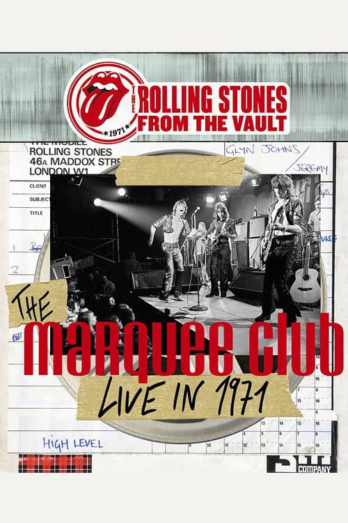 Постер: The Rolling Stones: From the Vault - The Marquee Club 1971