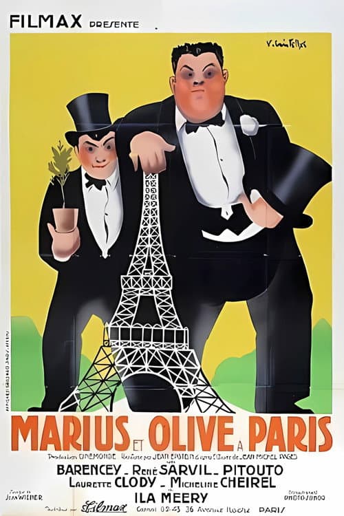 Постер: Marius et Olive à Paris