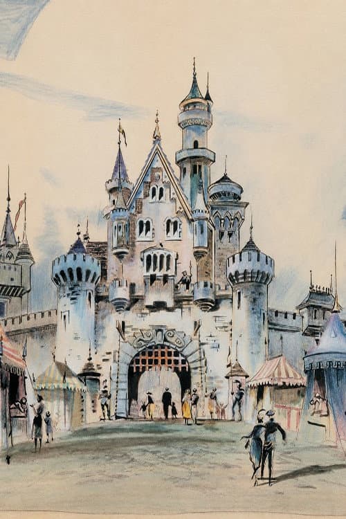 Постер: Building Walt's Dream: Disneyland Under Construction