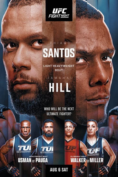Постер: UFC on ESPN 40: Santos vs. Hill