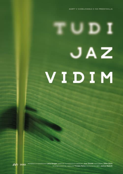 Постер: Tudi jaz vidim