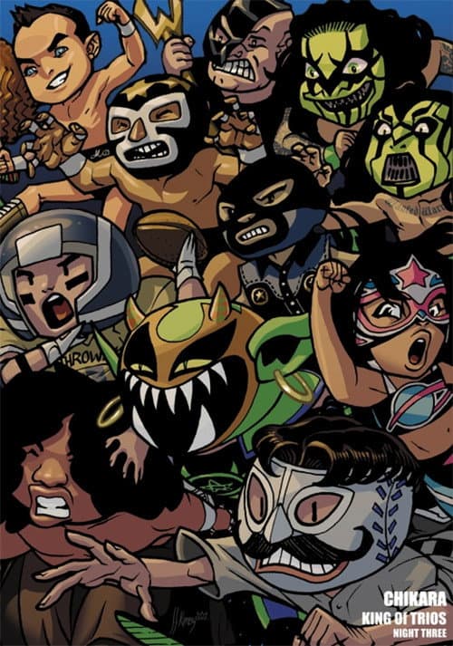 Постер: CHIKARA: King of Trios - Night Three