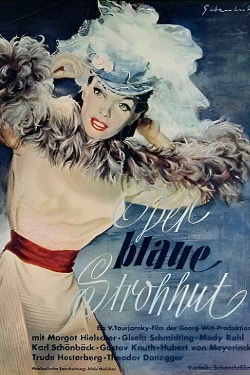 Постер: Der blaue Strohhut