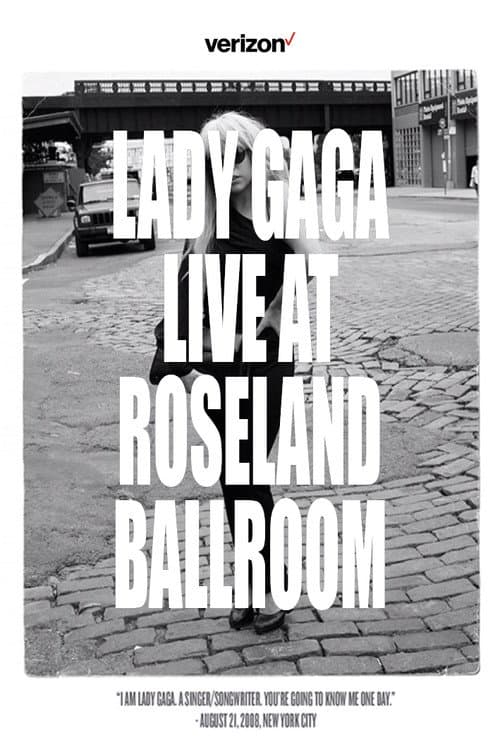 Постер: Lady Gaga Live at Roseland Ballroom