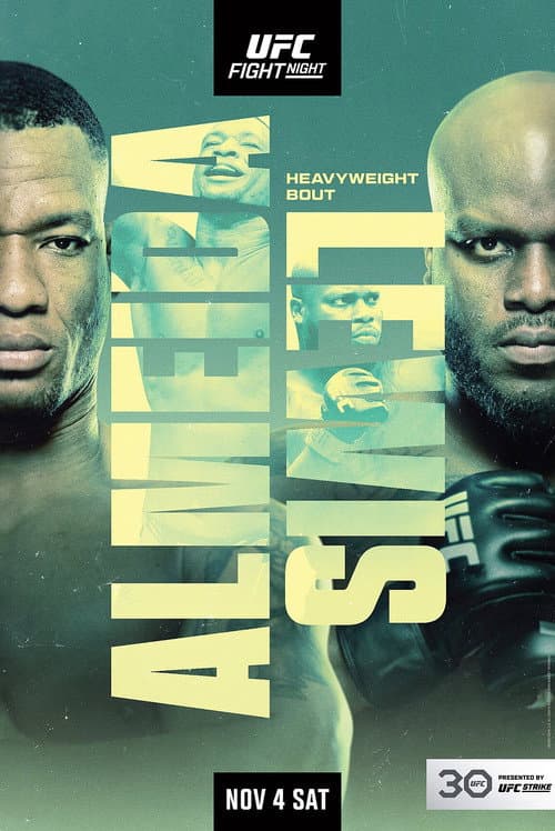 Постер: UFC Fight Night 231: Almeida vs. Lewis