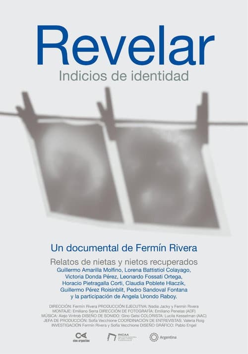 Постер: Revelar: Indicios de identidad