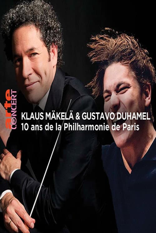 Постер: Klaus Mäkelä et Gustavo Dudamel dirigent Boulez, Beethoven et Poulenc 10 ans de la Philharmonie de Paris