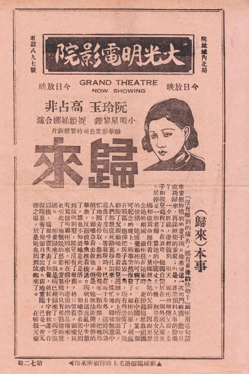 Постер: 歸來