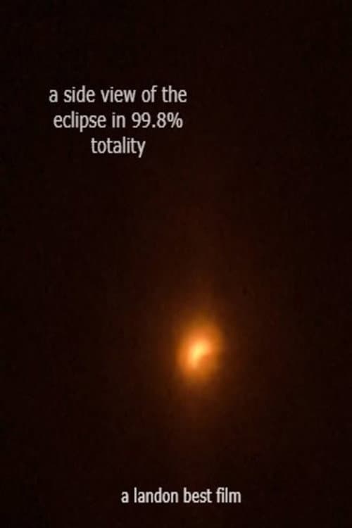 Постер: A Side View of An Eclipse in 99.8% Totality