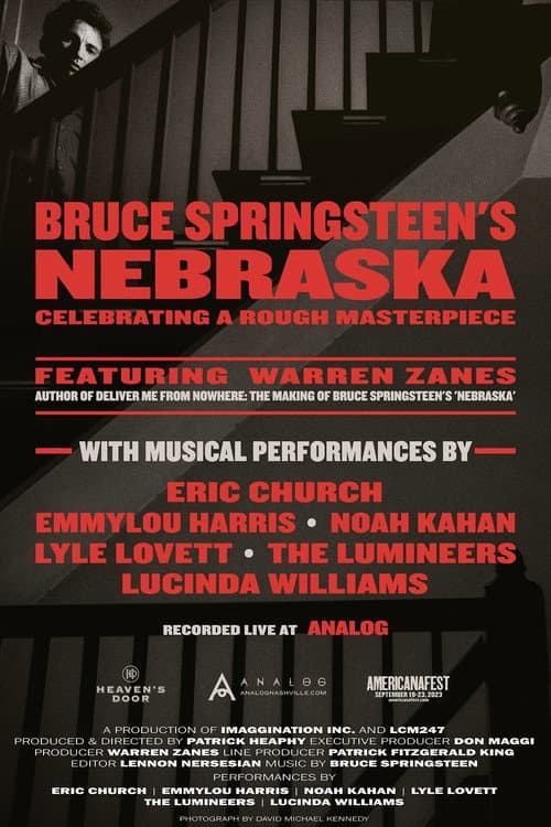 Постер: Bruce Springsteen's Nebraska: A Celebration In Words and Music