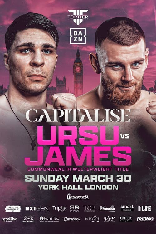 Постер: Constantin Ursu vs. Eithan James