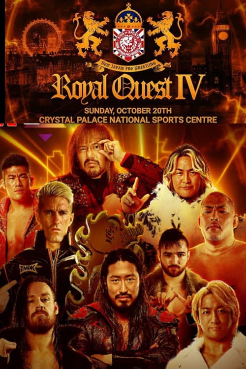 Постер: NJPW Royal Quest IV