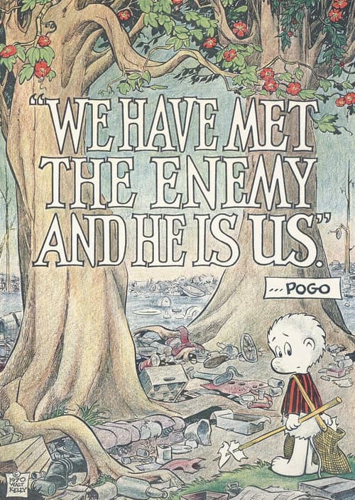 Постер: Pogo: We Have Met the Enemy and He is Us