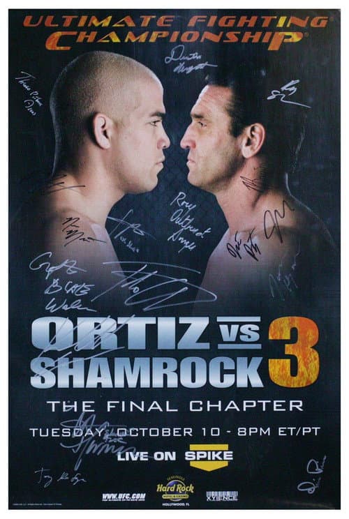 Постер: UFC Fight Night 6.5: Ortiz vs. Shamrock 3