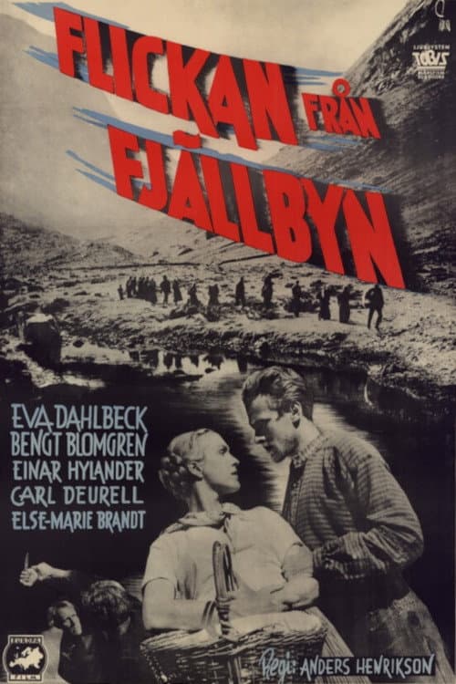 Постер: Flickan från fjällbyn