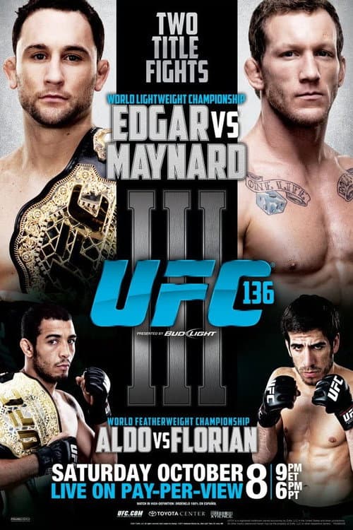 Постер: UFC 136: Edgar vs. Maynard III