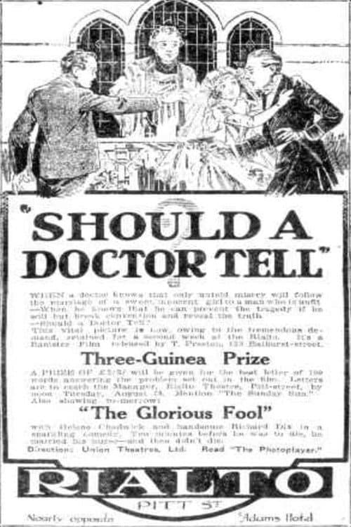 Постер: Should a Doctor Tell?
