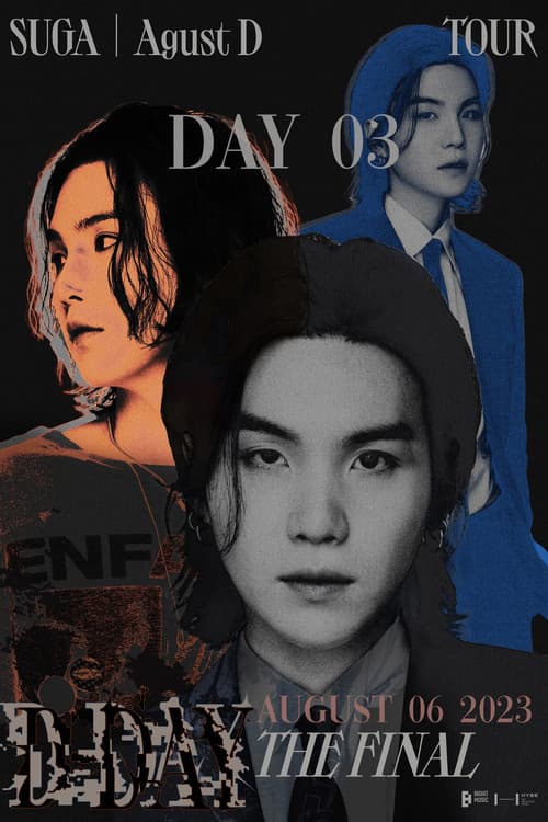 Постер: SUGA | Agust D TOUR “D-DAY” The Final: LIVE VIEWING Day 03