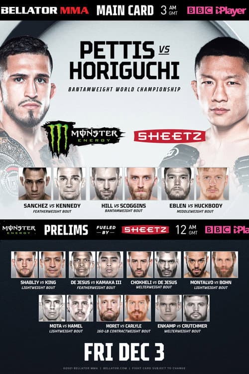 Постер: Bellator 272: Pettis vs. Horiguchi
