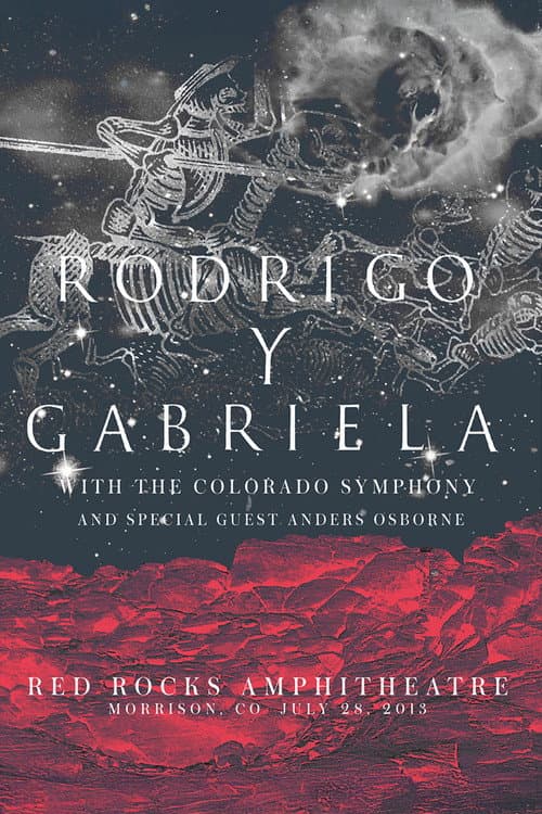 Постер: Rodrigo y Gabriela Live From Red Rocks 2013