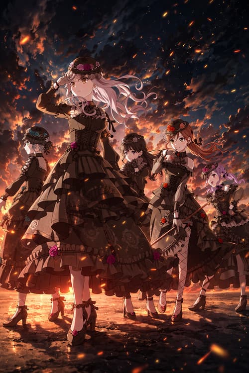 Постер: Roselia「Stille Nacht, Rosen Nacht」上海追加公演
