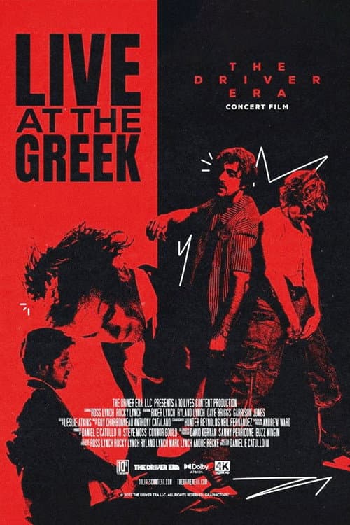 Постер: The Driver Era: Live at the Greek