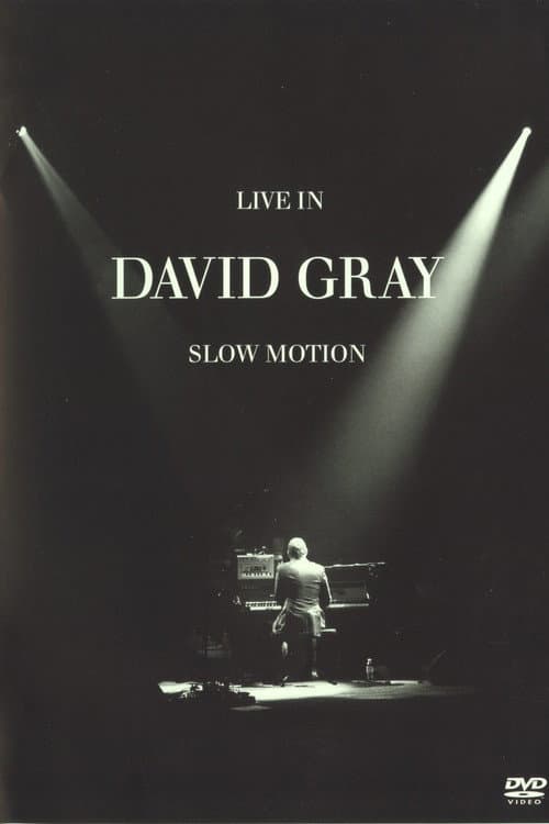 Постер: David Gray: LIVE in Slow Motion