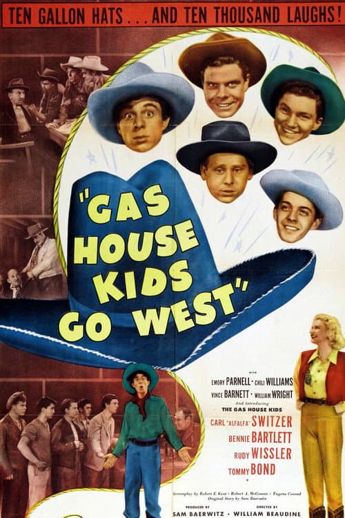 Постер: Gas House Kids Go West