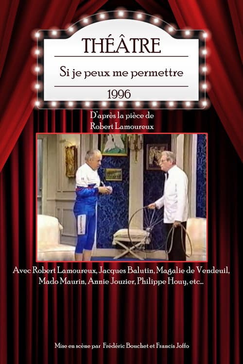 Постер: Si je peux me permettre