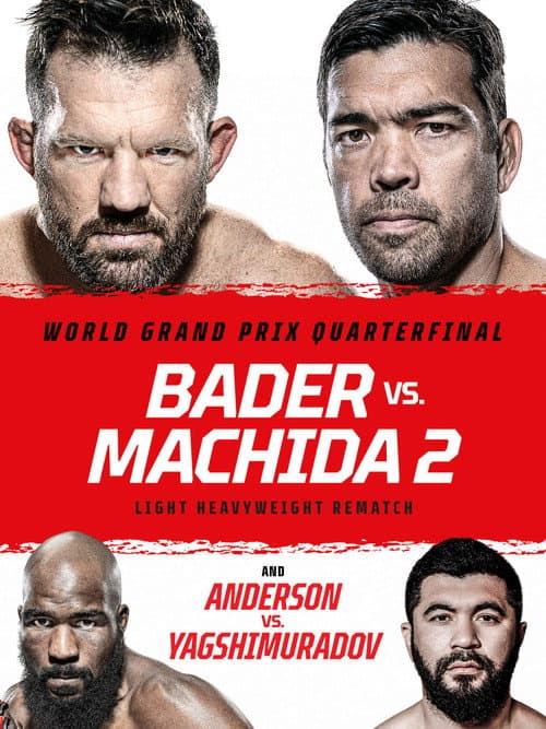 Постер: Bellator 256: Bader vs. Machida 2
